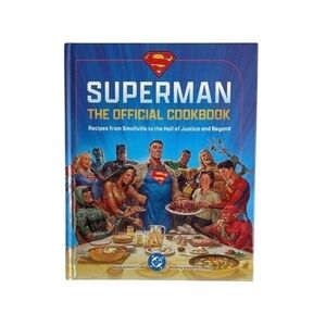 Superman Official Cookbook with Blue Cover